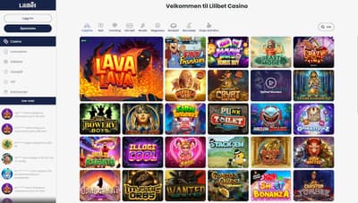 LiliBet omtale 2026 – skjermbilde fra nettsiden