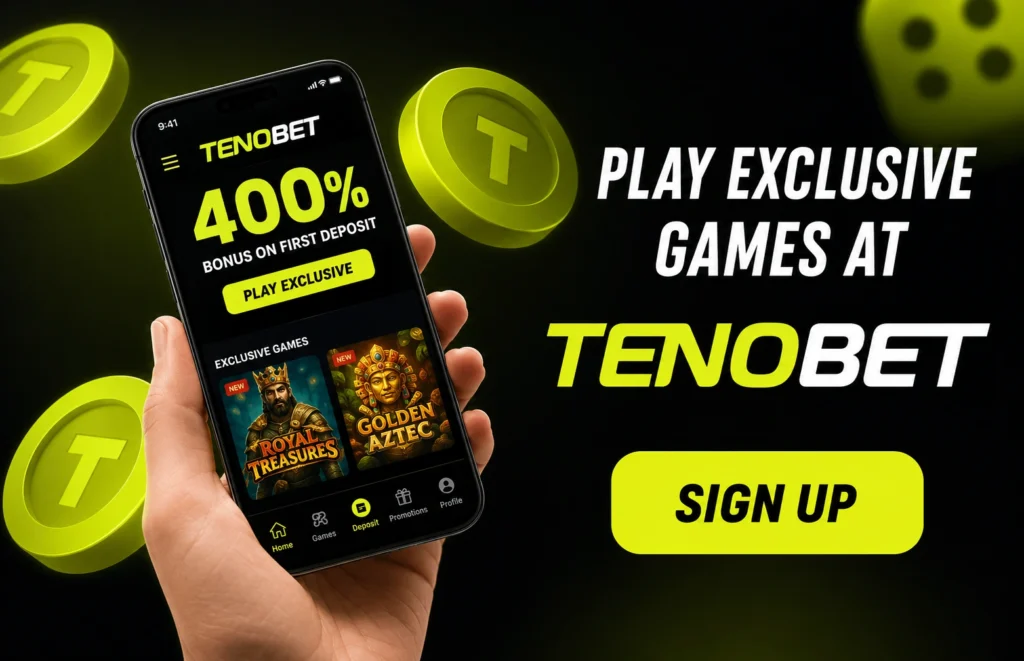 Tenobet bettingside logo
