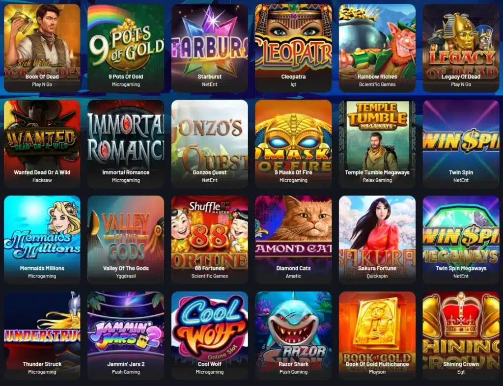 777Seven Casino kryptocasino med høye RTP-spill